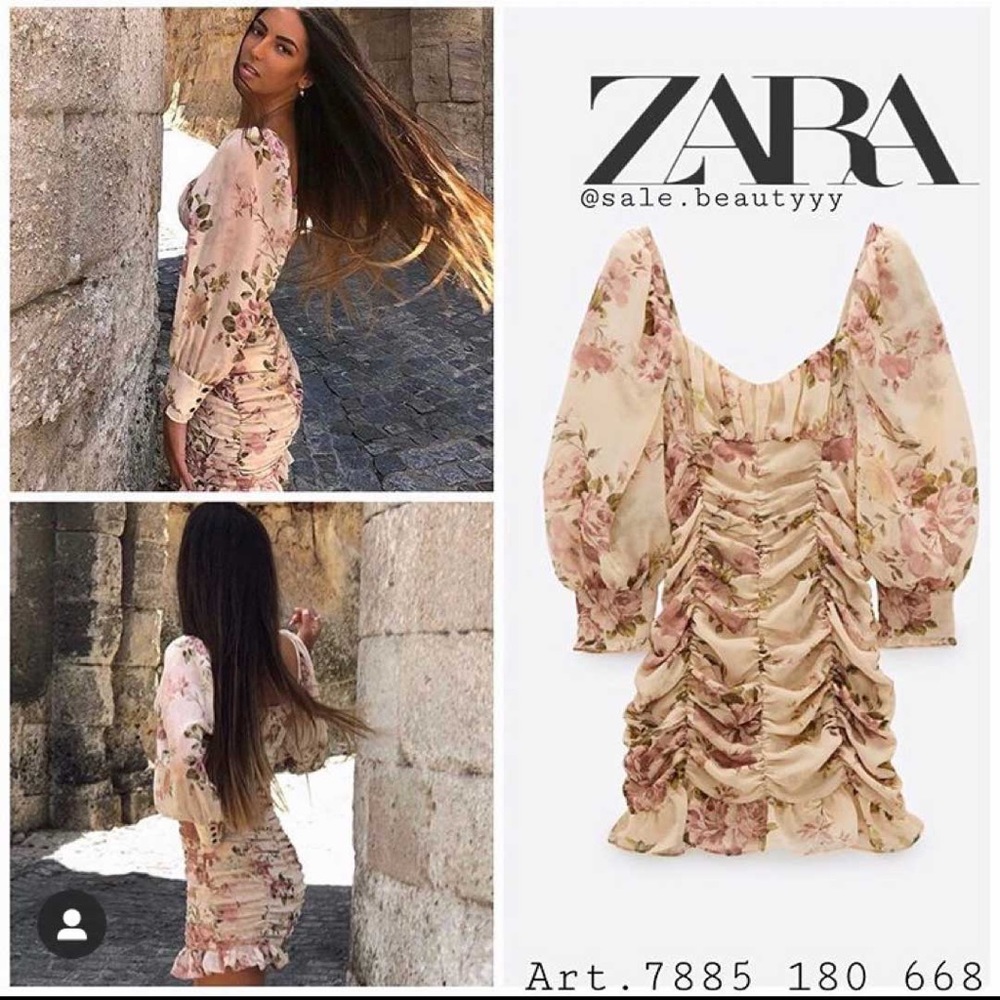 NWT zara floral dress